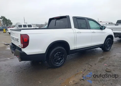 2025 Honda Ridgeline Trailsport+ z USA, uszkodzony, nr VIN 5FPYK3F71SB024869